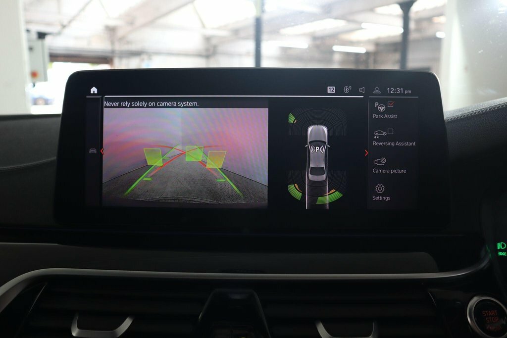 BMW 5 Series M550i Xdrive Black #53
