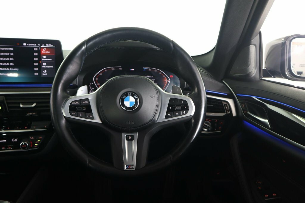 BMW 5 Series M550i Xdrive Black #57