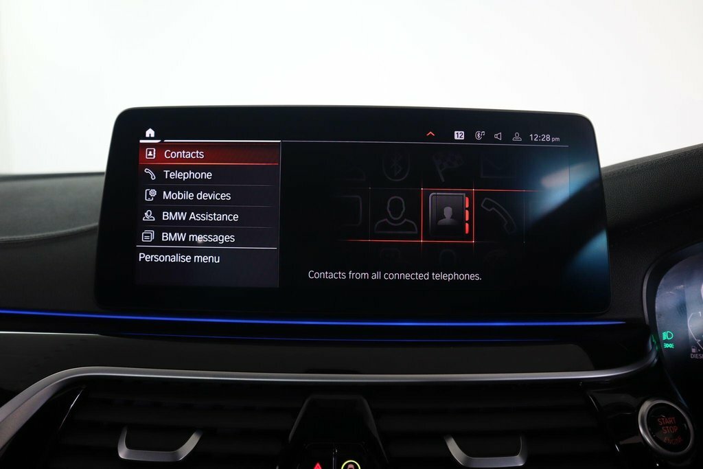 BMW 5 Series M550i Xdrive Black #40