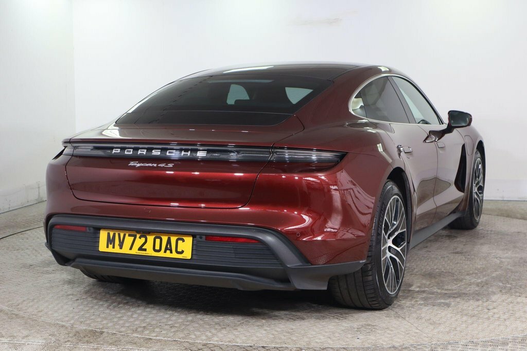 Porsche Taycan Performance Plus 93.4Kwh 4S Saloon Au Red #8