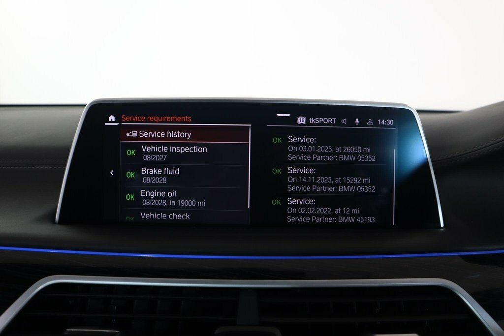 BMW 7 Series Bmw Saloon 745Le Xdrive M Sport Grey #44