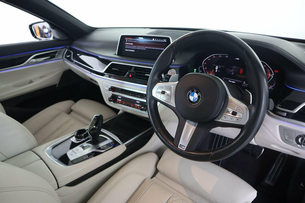 BMW 7 Series 745Le Xdrive M Sport Saloon Black #9