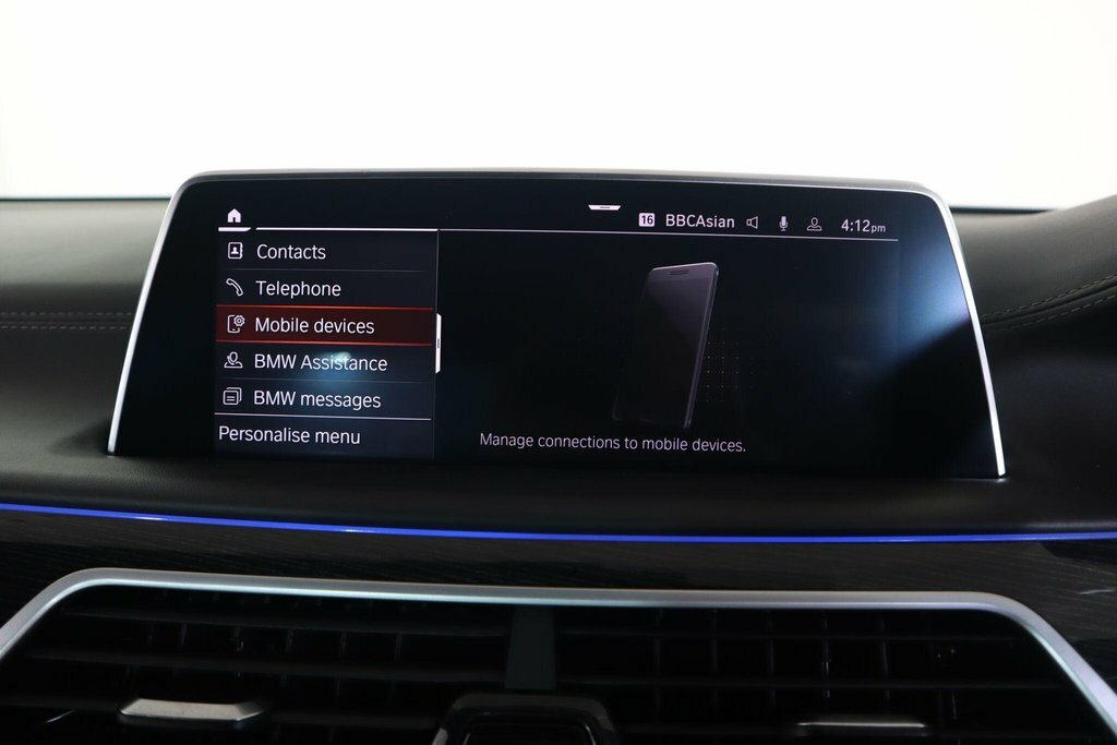 BMW 7 Series Bmw Saloon 740D Xdrive M Sport Silver #34