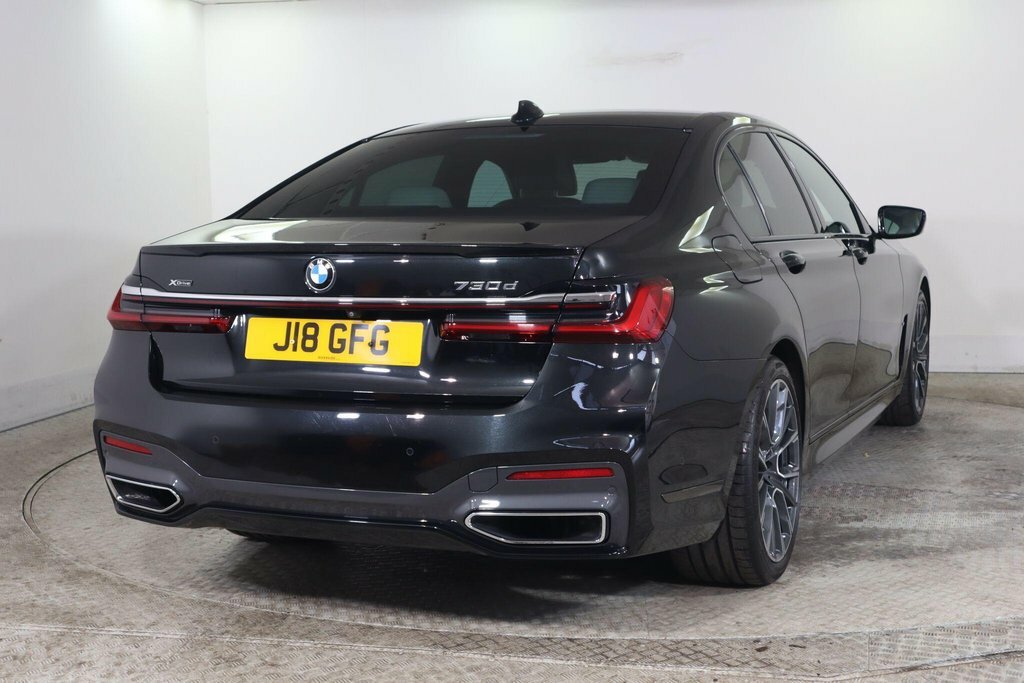 BMW 7 Series Bmw Saloon 740D Xdrive M Sport Silver #8