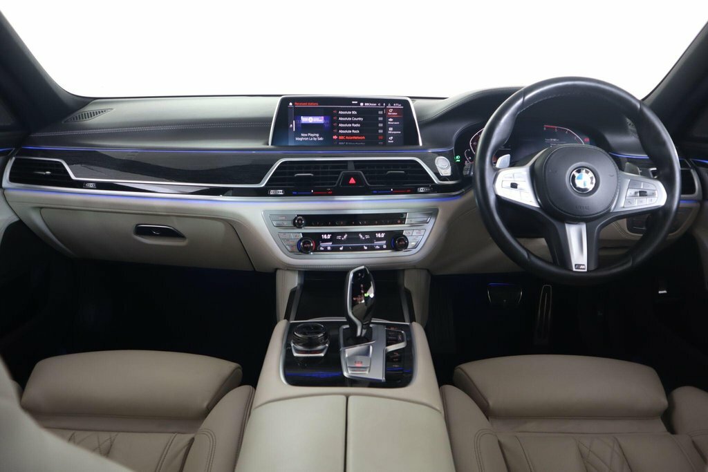BMW 7 Series Bmw Saloon 740D Xdrive M Sport Silver #10