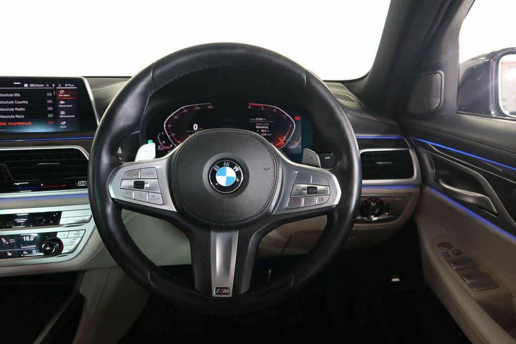 BMW 7 Series Bmw Saloon 740D Xdrive M Sport Silver #55