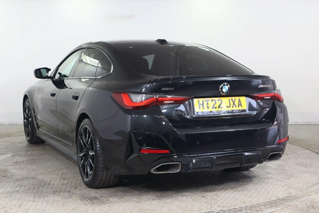 BMW 4 Series Gran Coupe Hatchback Black #4