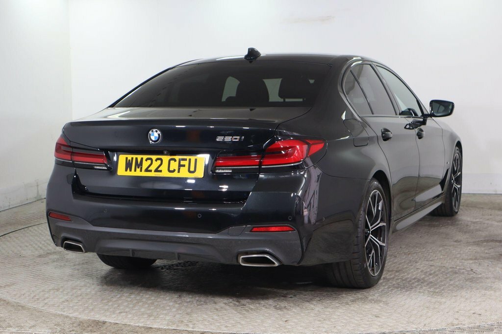 BMW 5 Series Saloon 2.0 530E 12Kwh M Sport Steptronic Euro 6 S Black #8