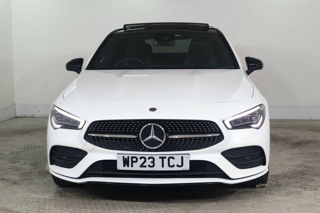 Mercedes-Benz CLA Class 1.3L Amg Line Night Edition White #2