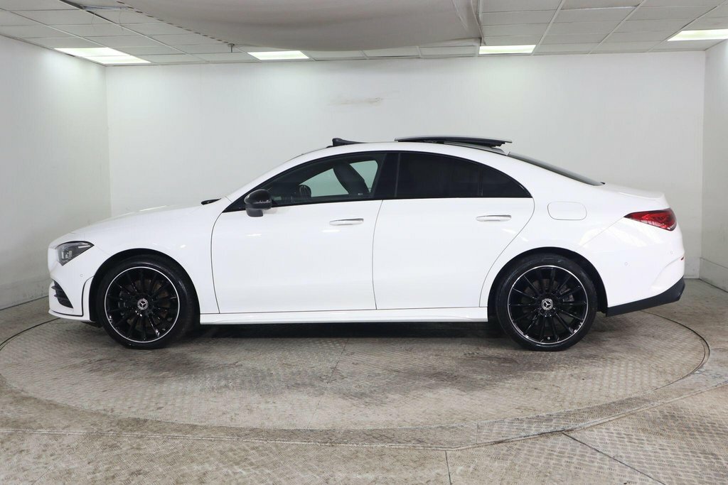 Mercedes-Benz CLA Class 1.3L Amg Line Night Edition White #5