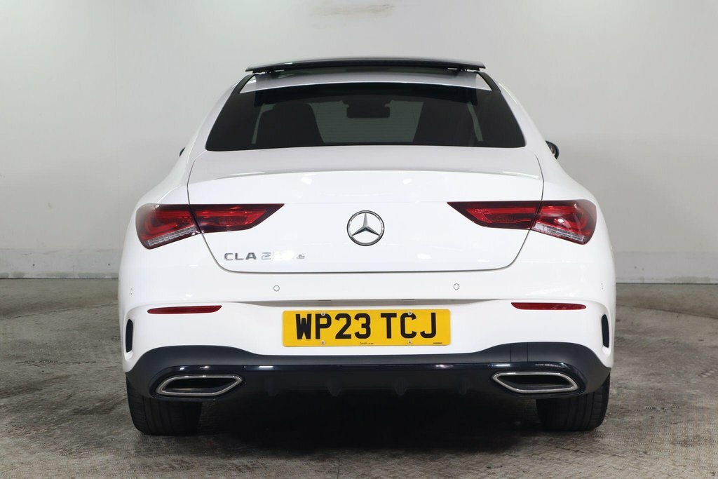 Mercedes-Benz CLA Class 1.3L Amg Line Night Edition White #6