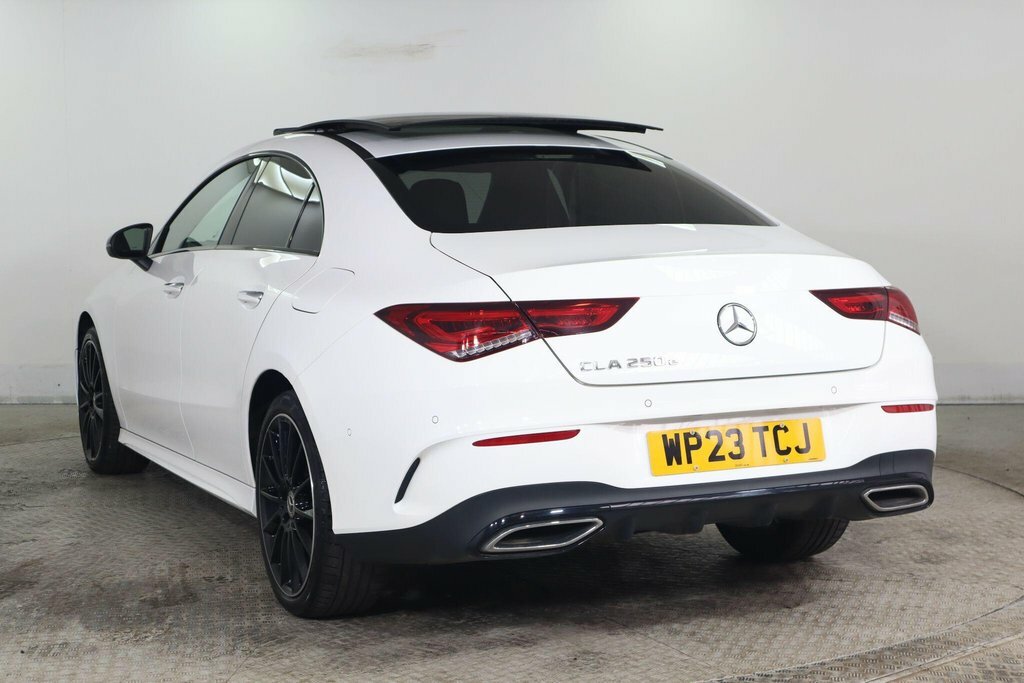 Mercedes-Benz CLA Class 1.3L Amg Line Night Edition White #4