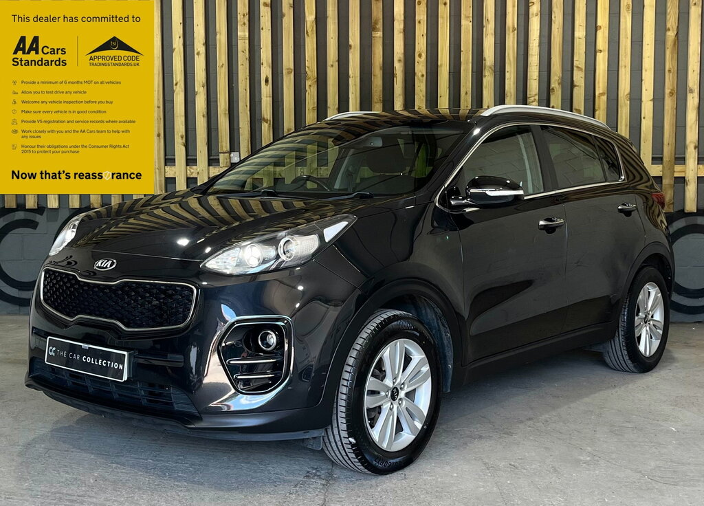 Kia Sportage 1.7 Crdi 2 Suv Euro 6 Ss 114 Black #3