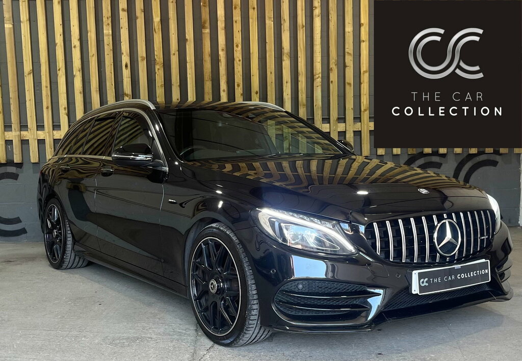 Mercedes-Benz C Class 2.1 C250d Amg Line Premium Plus Estate Diese Black