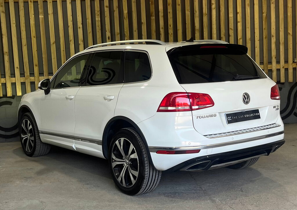 Volkswagen Touareg 3.0 Tdi V6 Bluemotion Tech R-line Suv T White #5