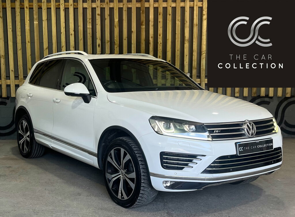 Volkswagen Touareg 3.0 Tdi V6 Bluemotion Tech R-line Suv T White