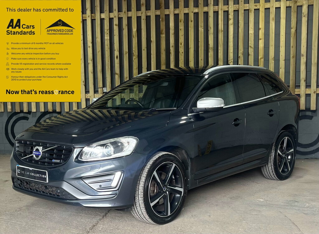 Volvo XC60 2.4 D4 R-design Lux Nav Suv Geartronic Grey #3