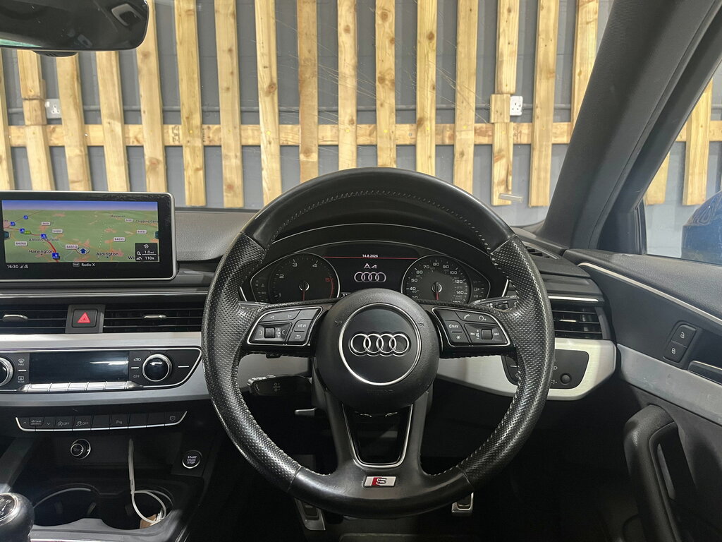 Audi A4 Avant 2.0 Tdi Ultra S Line Estate Euro Blue #2