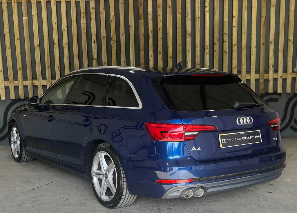 Audi A4 Avant 2.0 Tdi Ultra S Line Estate Euro Blue