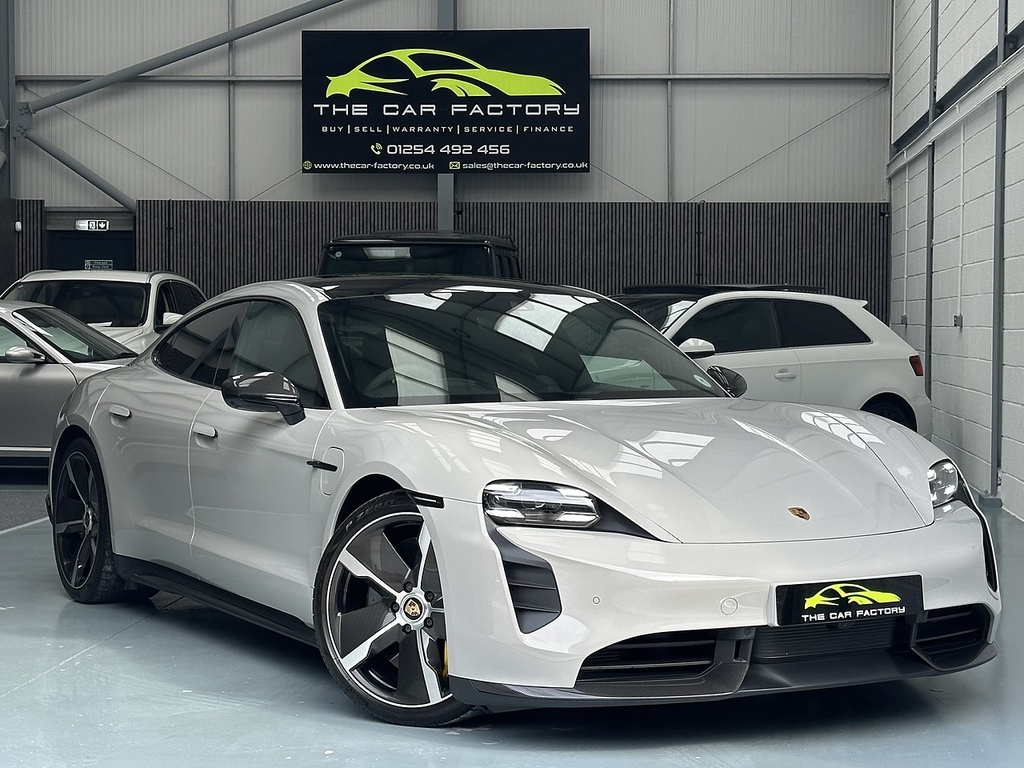 Porsche Taycan Performance Plus Turbo S Saloon 0.0 Elec Grey