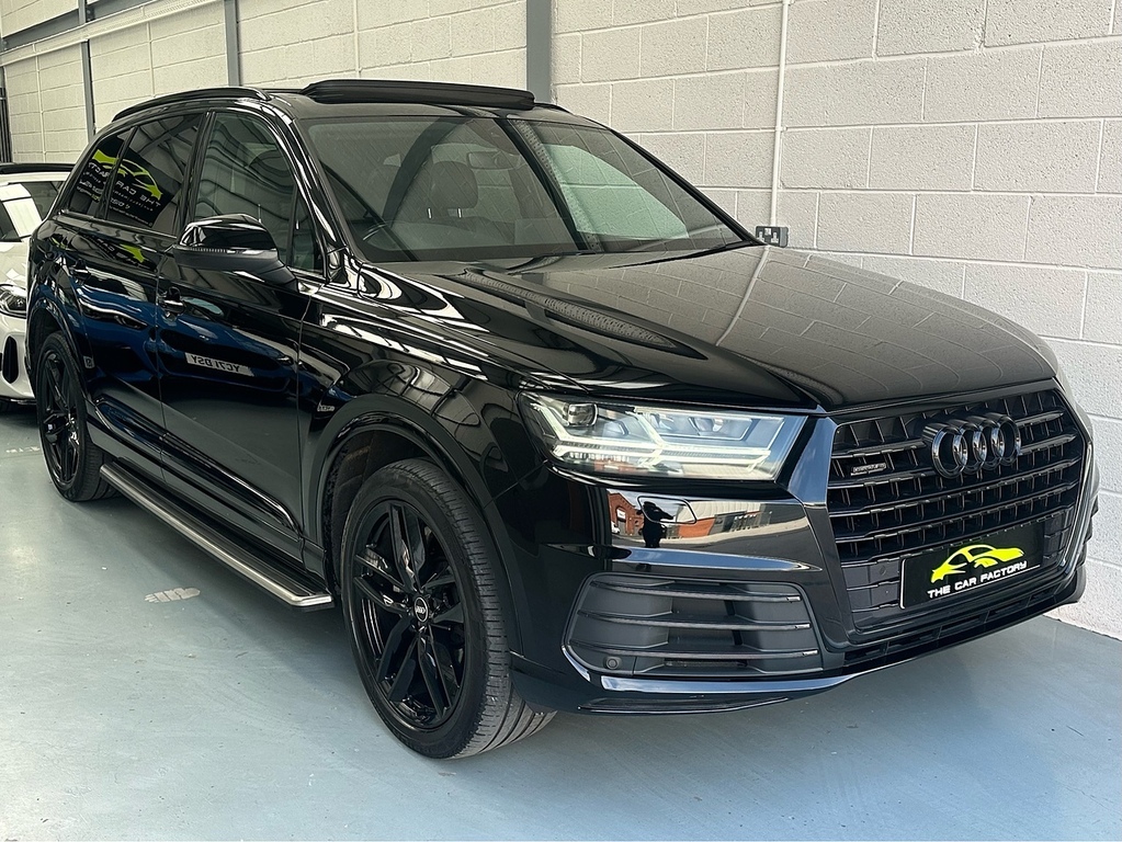Audi Q7 3.0 Tdi V6 S Line Suv Tiptronic Quattro Black #3