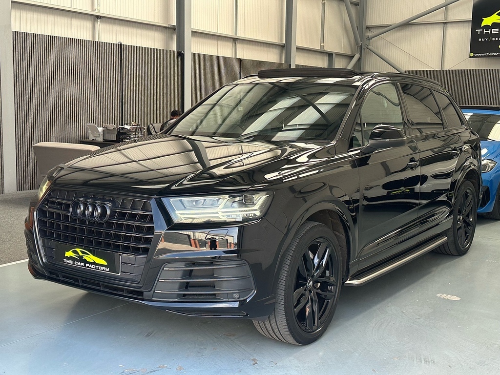 Audi Q7 3.0 Tdi V6 S Line Suv Tiptronic Quattro Black #5