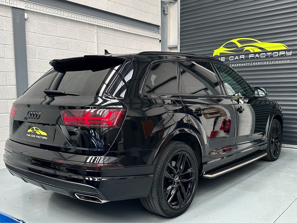 Audi Q7 3.0 Tdi V6 S Line Suv Tiptronic Quattro Black