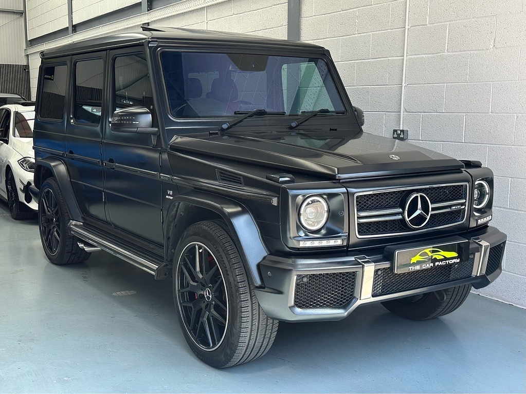 Mercedes-Benz G Class G63 V8 Biturbo Amg Suv 5.5 Black #4