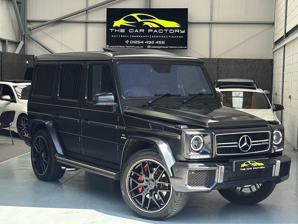 Mercedes-Benz G Class G63 V8 Biturbo Amg Suv 5.5 Black