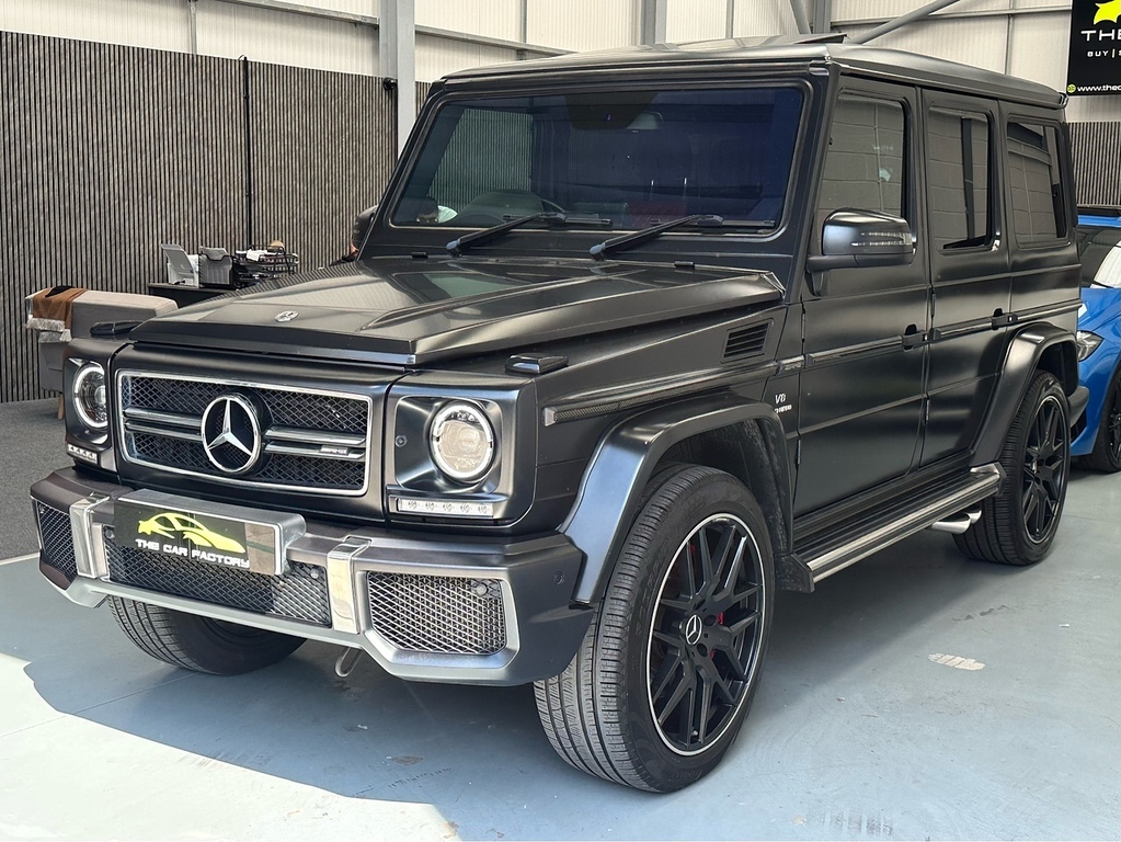 Mercedes-Benz G Class G63 V8 Biturbo Amg Suv 5.5 Black #6