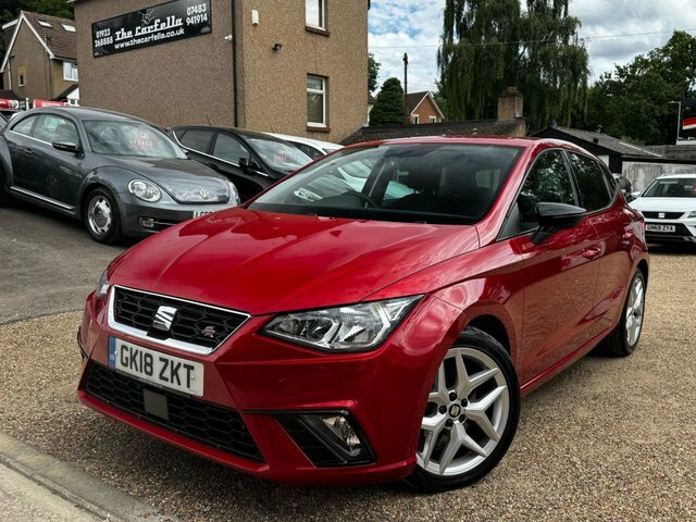 Seat Ibiza 1.0 Tsi Fr Hatchback Dsg Euro 6 S S Red