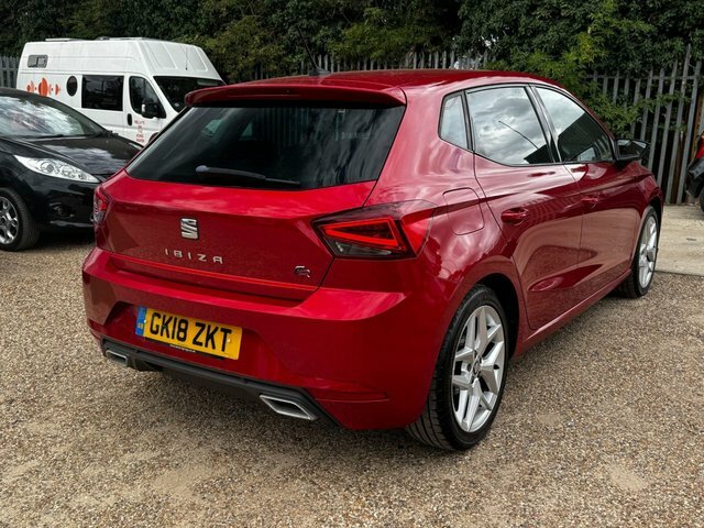 Seat Ibiza 1.0 Tsi Fr Hatchback Dsg Euro 6 S S Red #2