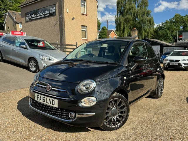 Fiat 500 1.2 Lounge Hatchback Euro 6 S S Black