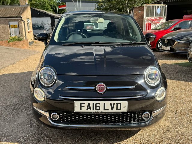 Fiat 500 1.2 Lounge Hatchback Euro 6 S S Black #5