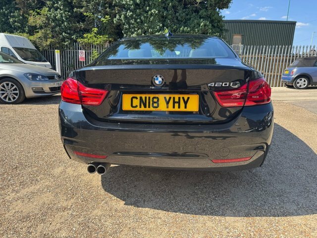 BMW 4 Series Gran Coupe 420I M Sport Coupe Black #10
