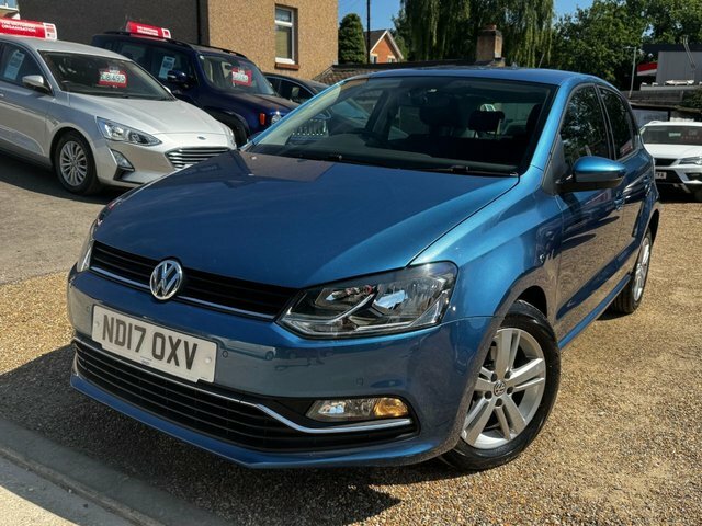 Volkswagen Polo 1.0 Bluemotion Tech Match Edition Hatchback Pe Blue #3
