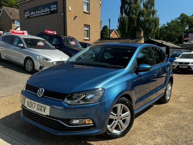 Volkswagen Polo 1.0 Bluemotion Tech Match Edition Hatchback Pe Blue