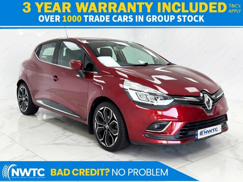 Renault Clio 1.2L Dynamique S Nav Red