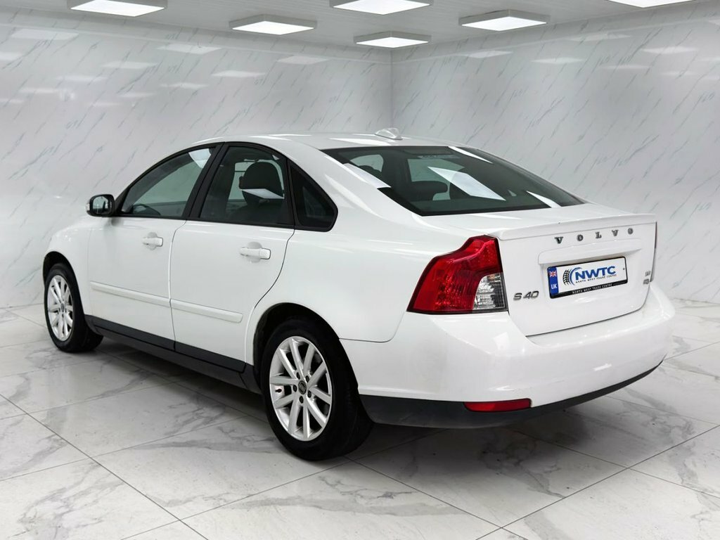 Volvo S40 1.6L S White #6