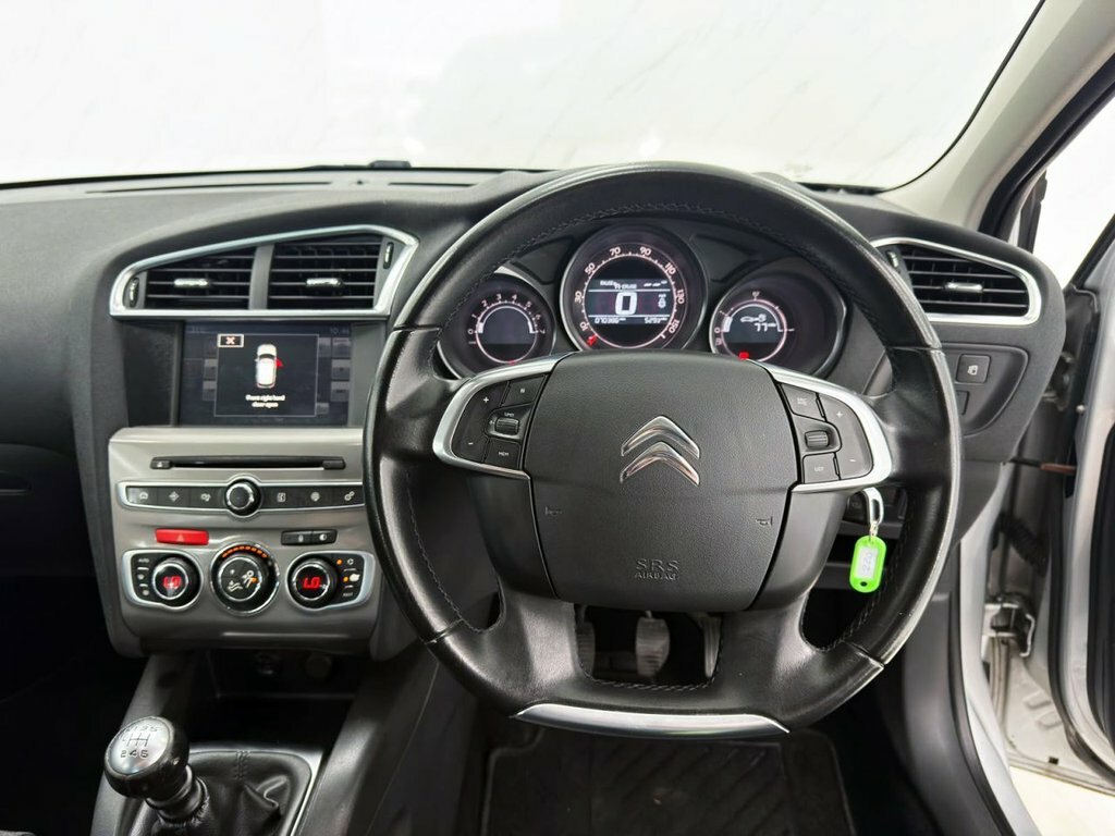 Citroen C4 2015 1.6 Bluehdi Flair 2015,0 Road Tax,78mpg,blue Silver #16