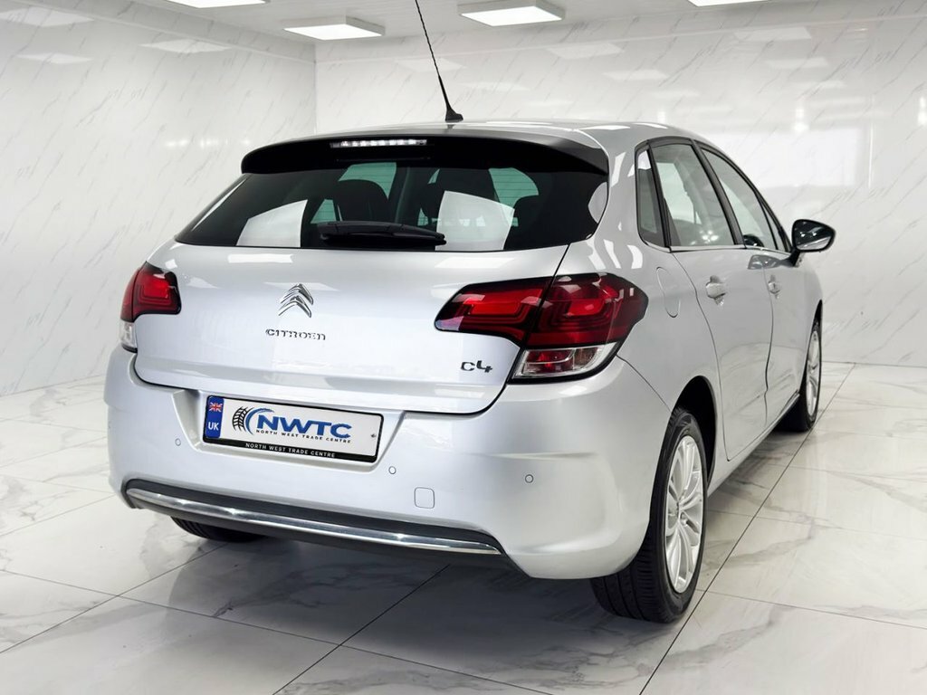 Citroen C4 2015 1.6 Bluehdi Flair 2015,0 Road Tax,78mpg,blue Silver #9