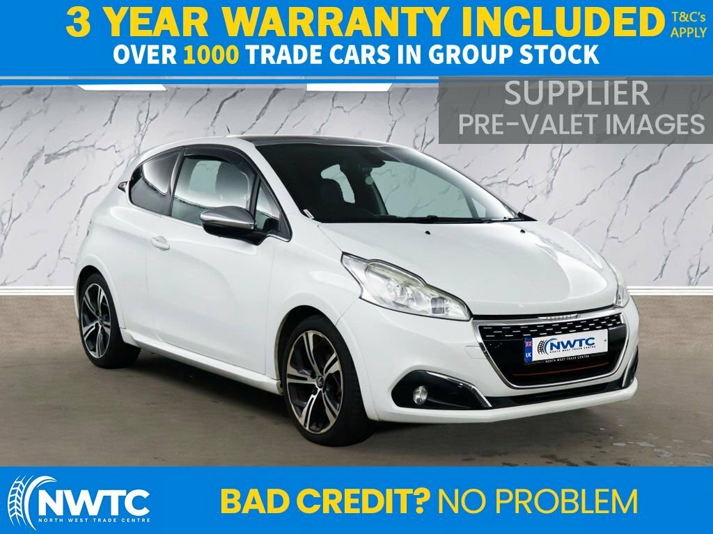 Peugeot 208 1.6L Gti Prestige White