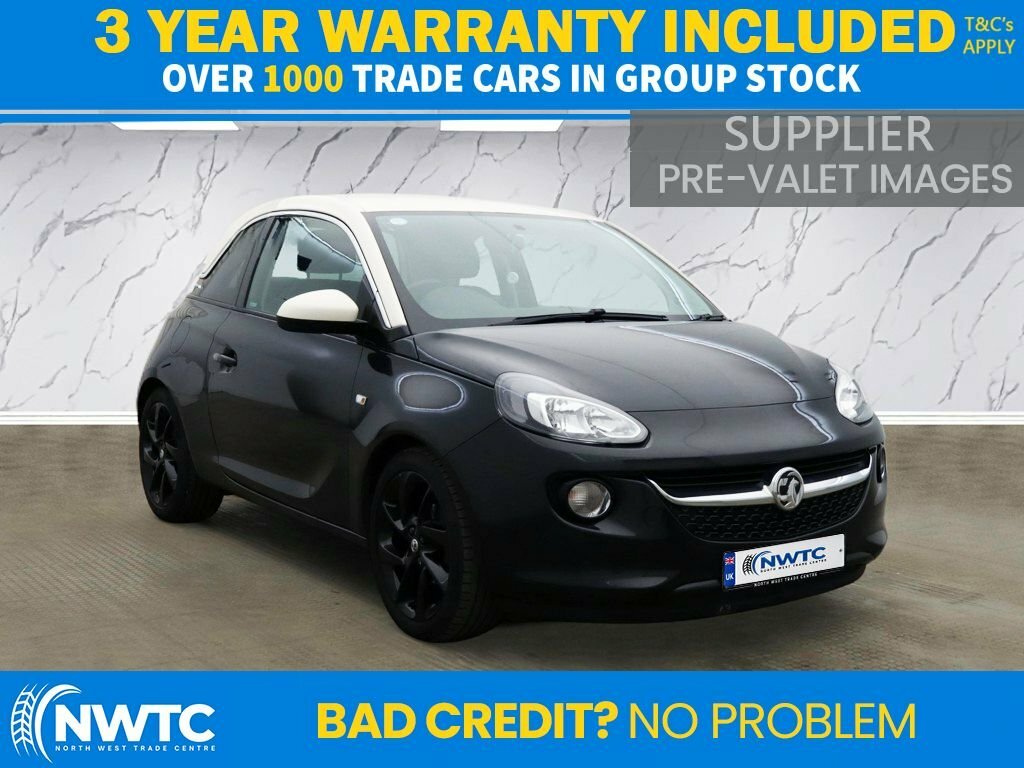 Vauxhall Adam 1.4I Turbo S Hatchback 5Spd Euro Black #1