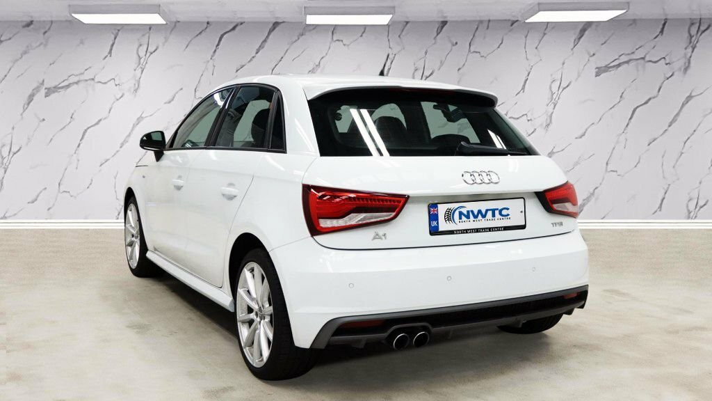 Audi A1 1.4L S Line White #3