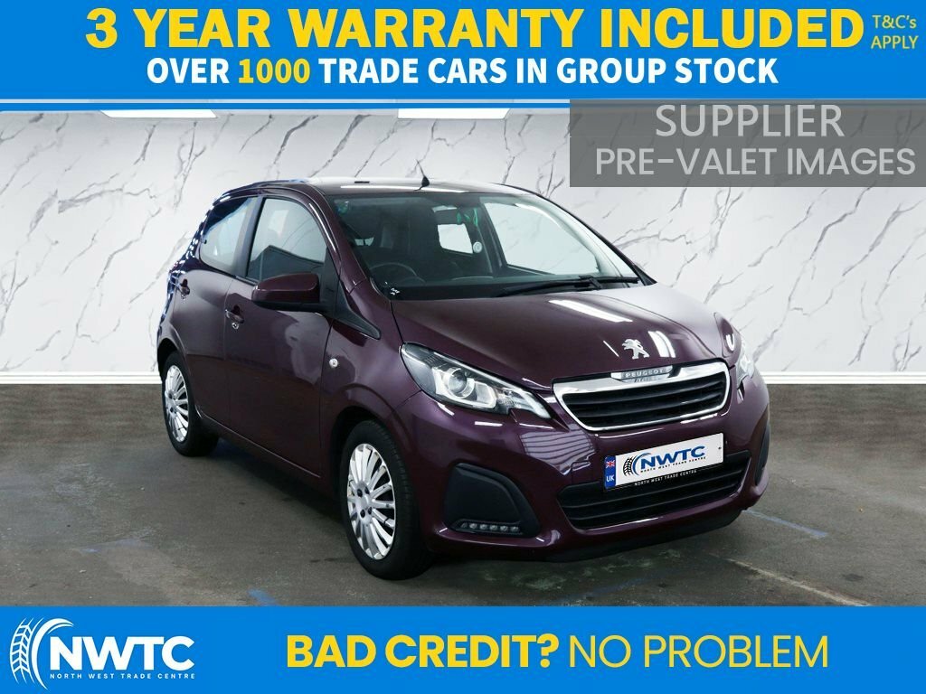 Peugeot 108 1L Active Purple