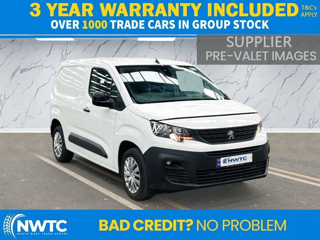 Peugeot Partner 1.5L Professional Premium White