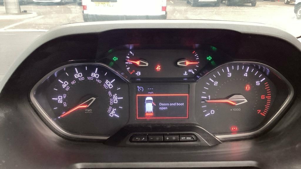 Peugeot Partner Bluehdi 950 Professional Premium Lwb Ac Euro 6 U White #7