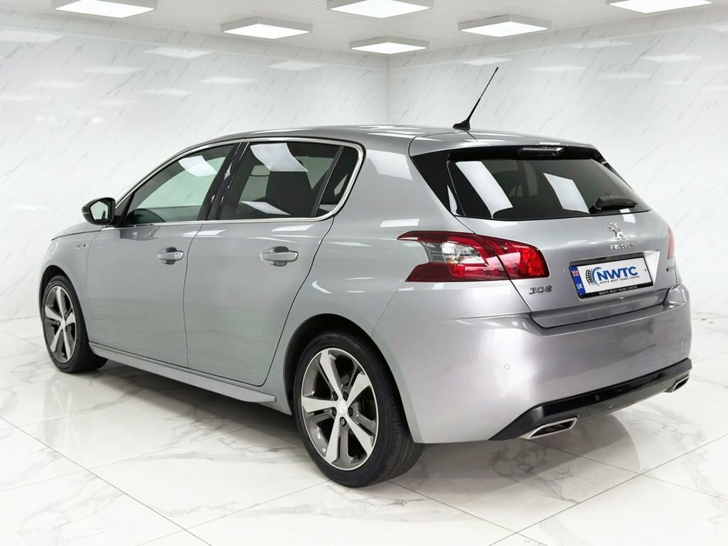 Peugeot 308 1.2 Puretech 130 Gt Line Eat8 Cwvehiclemarketi Black #9