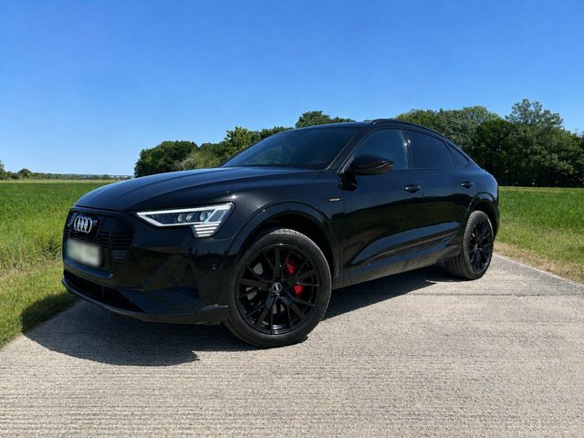 Audi E-tron 55 S Line Sportback Quattro 95Kw Black #4