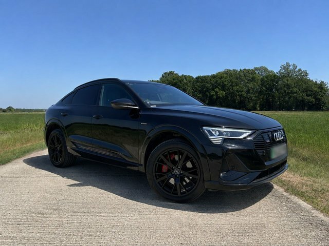 Audi E-tron 55 S Line Sportback Quattro 95Kw Black